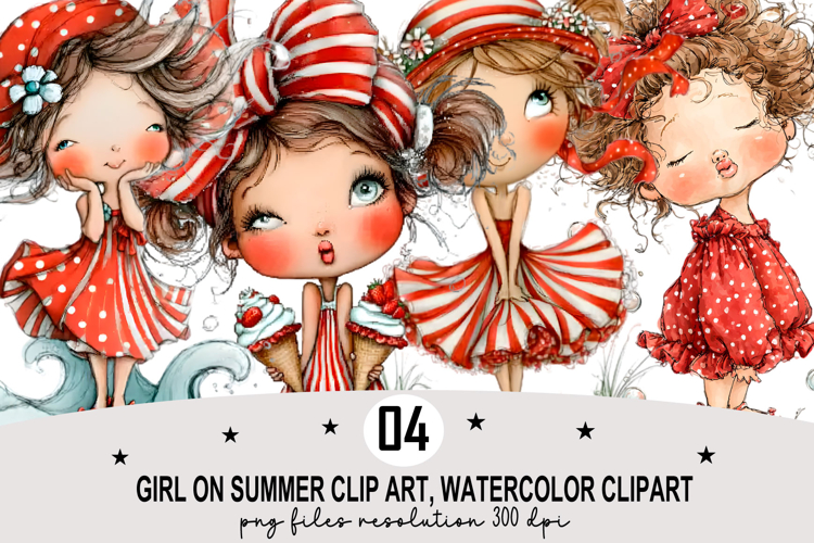 Cute Summer Clipart Image 12