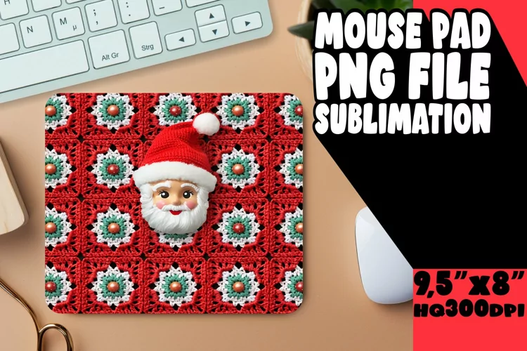 Festive Winter Holiday Mouse Pad Collection