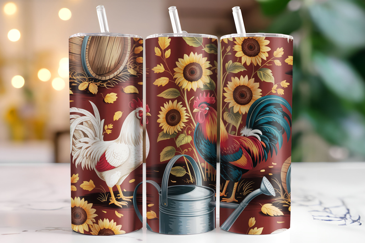 Farm Life Tumbler Wrap | Sublimation | Tumblers