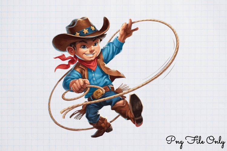 Cowboy Clipart Image 14
