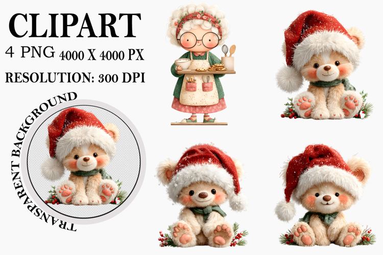 Cute Christmas Clipart Image 8
