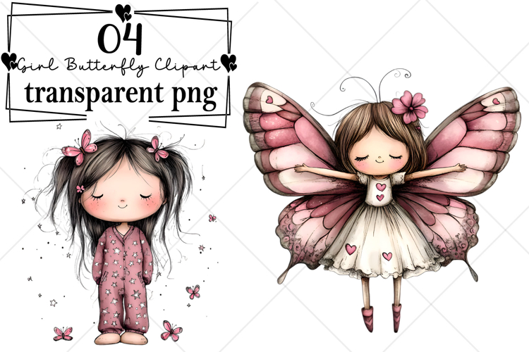 Cute Butterfly Clipart Image 23