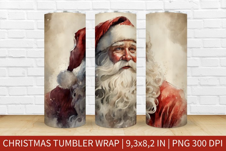 Christmas Santa Klaus| Christmas Tumbler Sublimation