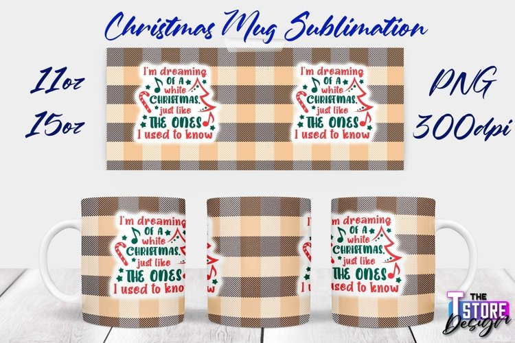 Christmas Mug Sublimation|Winter 11 oz|15 oz Mug Sublimation