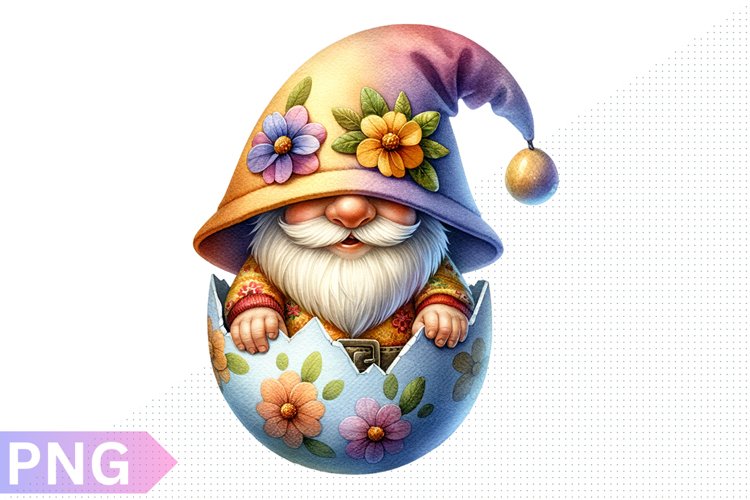 Easter Gnome Clipart Image 2
