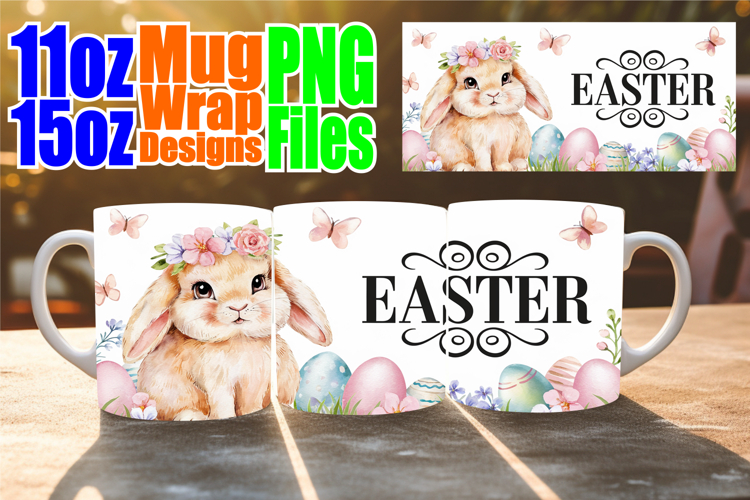 Splendid views 11oz 15oz mug wrap, Easter