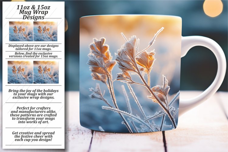 Winter Vista Mug Sublimation: 11 15oz