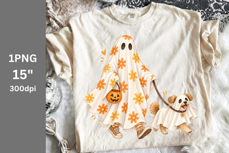 Halloween PNG, Ghost PNG, Fall PNG example image 1