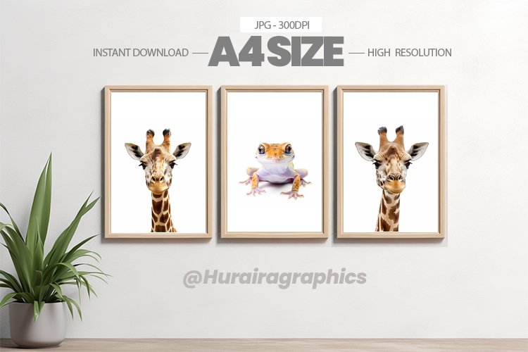 Animal Wall Art - 03 Variations example image 1