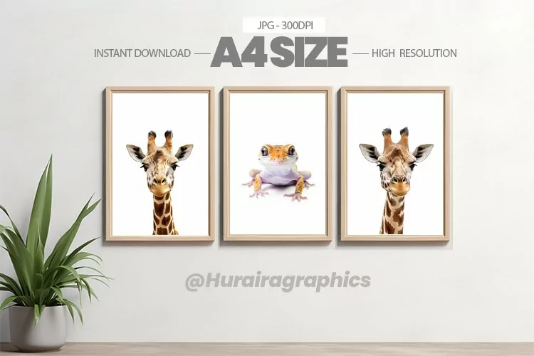 Animal Wall Art - 03 Variations