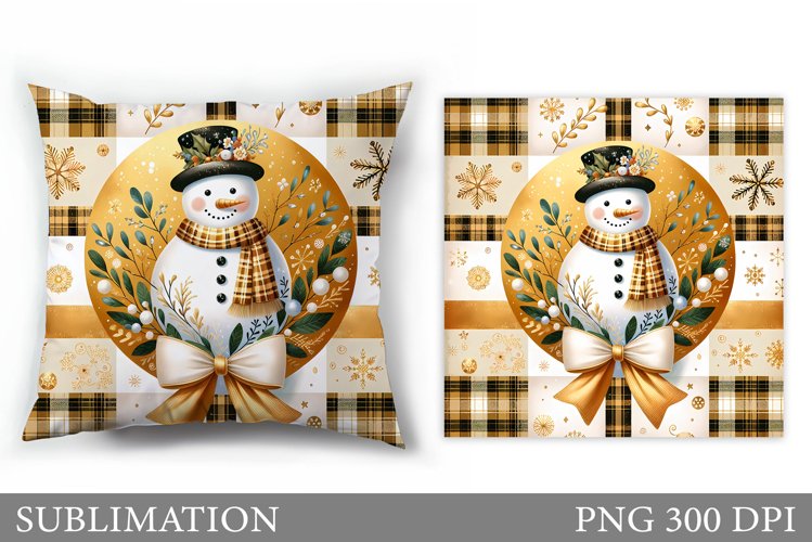 Cute Snowman Clipart Image 16