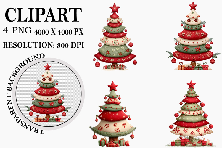 Christmas Tree Clipart Image 5