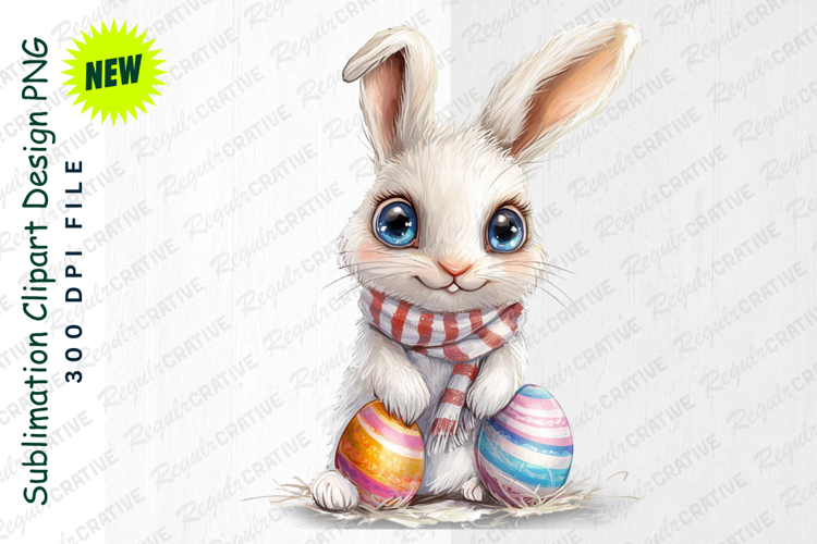 Easter Bunny Clipart Image 5