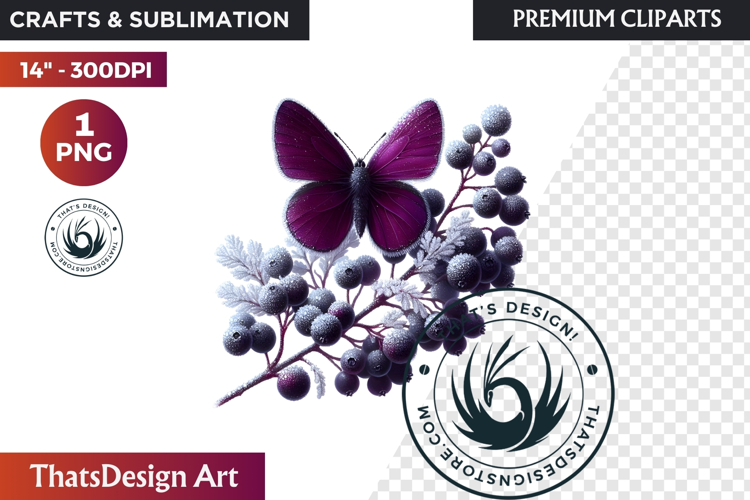 Monarch Butterfly Clipart Image 14