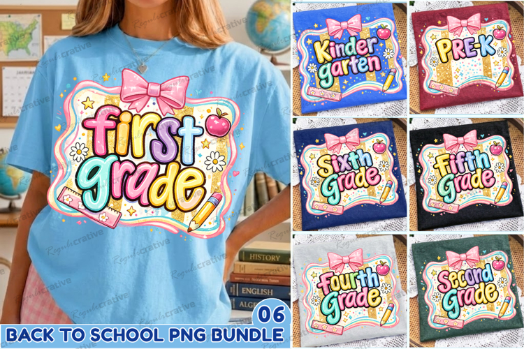 Back to School Grade Bundle ,PNG Kindergarten