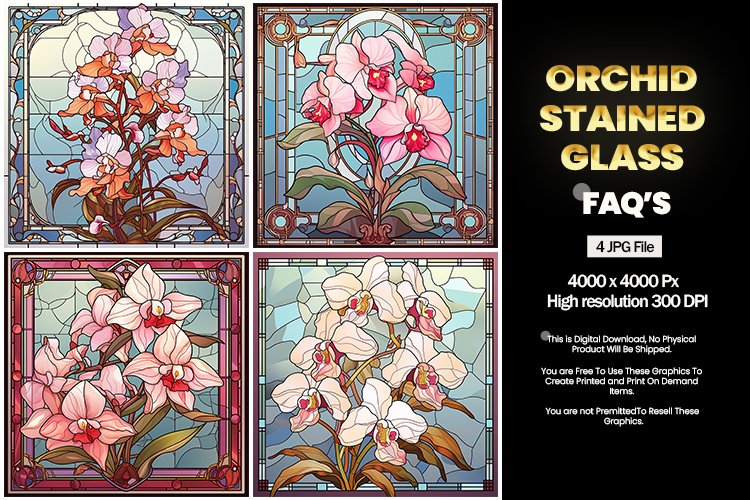 Orchid Clipart Image 9