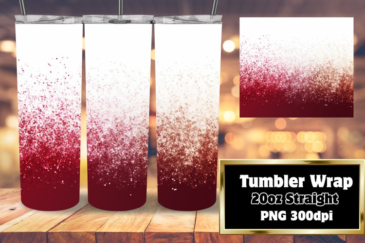 Sublimation Bliss: Sparkly Ombre Magic