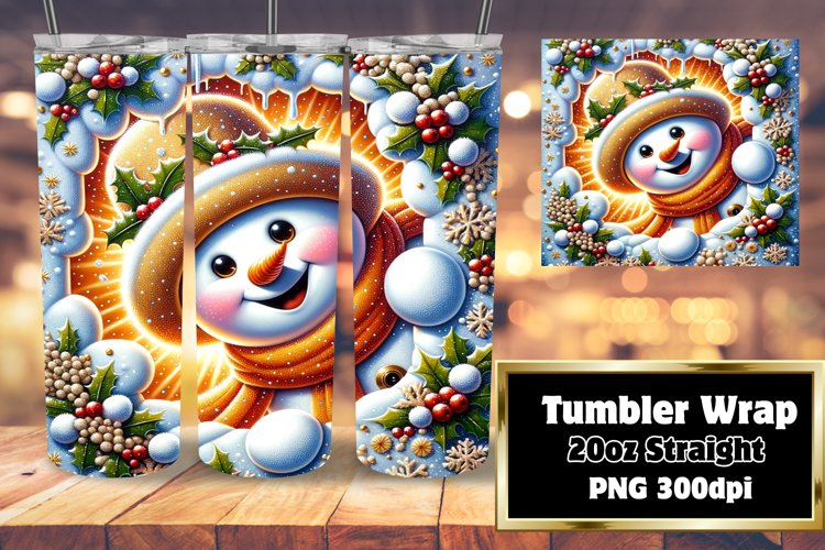 Cartoon 3D Wall Breach Tumbler Design PNG example image 1