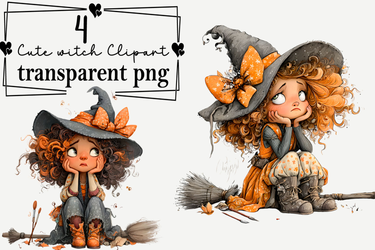  Witch Broom Clipart Image 3