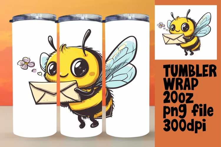 Joyful Wildlife Tumbler Sublimation: 20oz