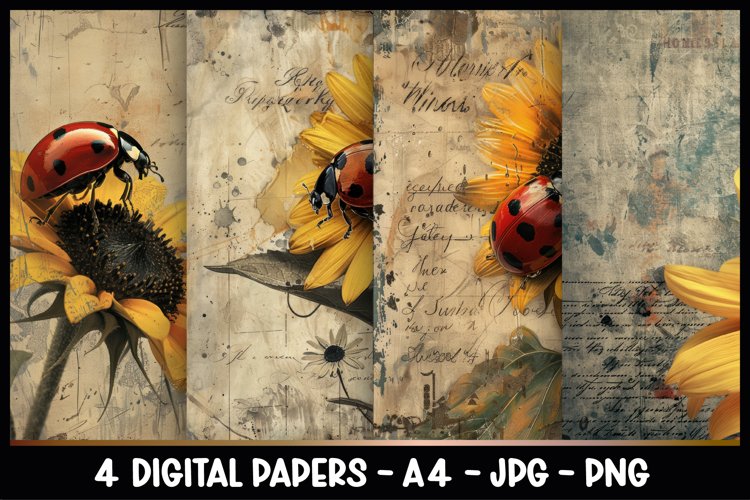 Sunflowers Background Image 20