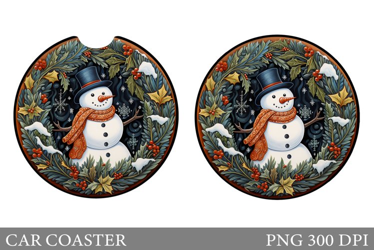 Cute Snowman Clipart Image 14