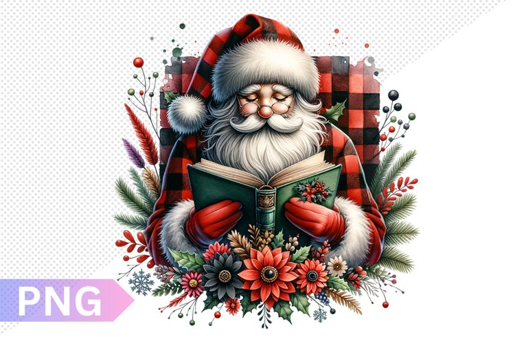 Santa Christmas Clipart Image 21