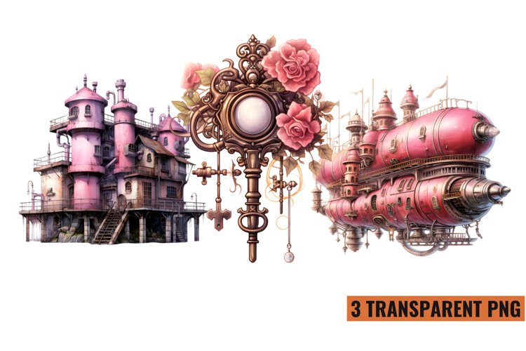 Steampunk Clipart Image 14