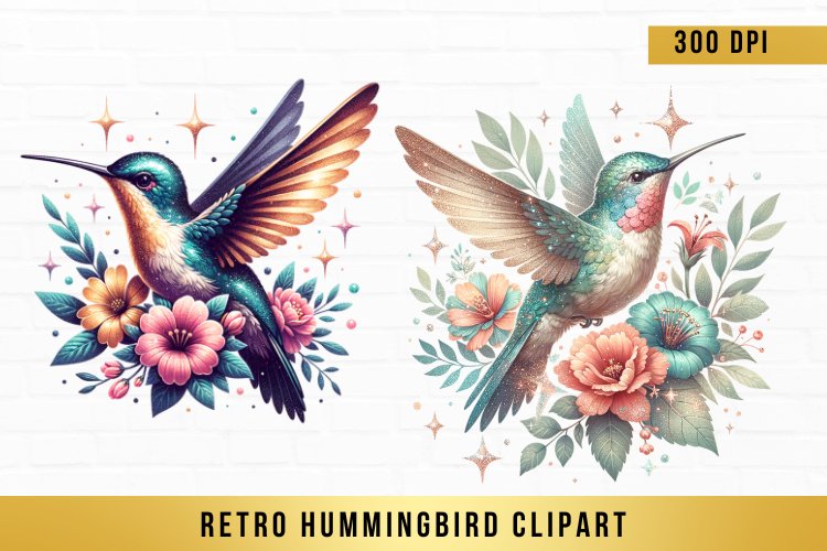 Hummingbird Clipart Image 4