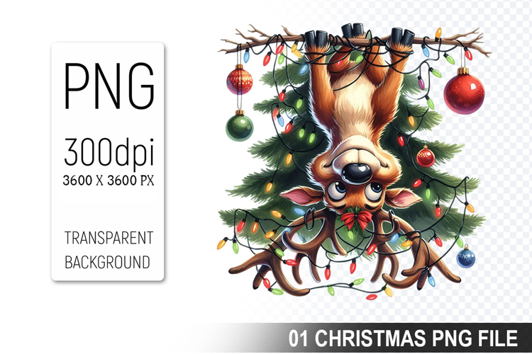 Reindeer Clipart Image 4