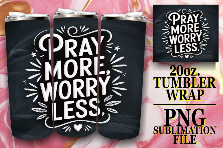 Radiant Adventures 20oz tumbler wrap, Religious