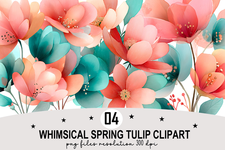 Pastel Watercolor Flower Png Image 3