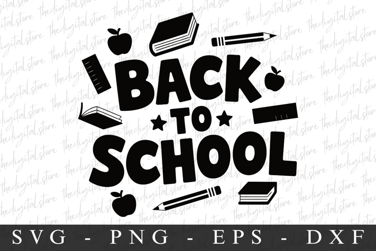 Back Yo School SVG | SVG Cut files | Cricut