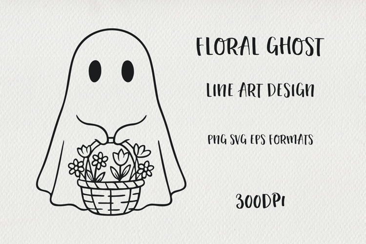 Floral Outline Svg Image 4