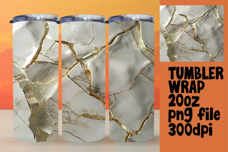 Shimmering Stone Pattern Tumbler Assortment