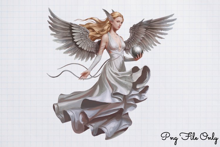 Silver Christmas Clipart Sublimation PNG