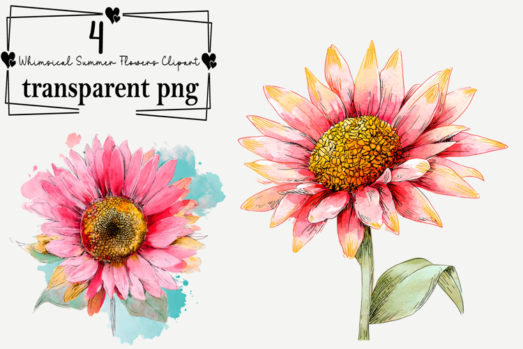 Flower Garden Clipart Image 3