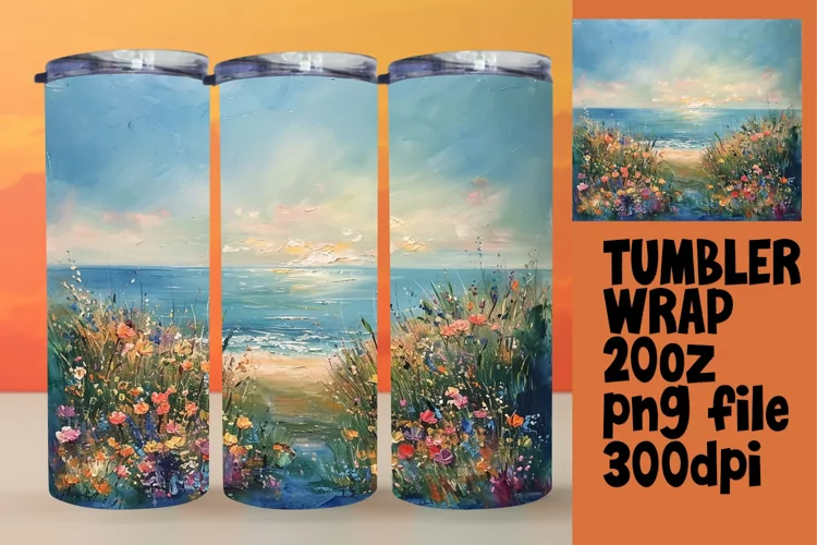 Scenic Beauty Tumbler Sublimation 20oz
