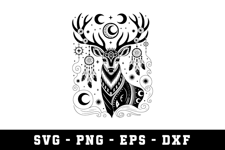 Deer Silhouette Svg