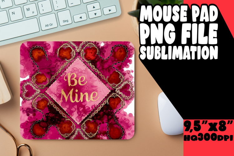Playful DESK mat Fun Sublimation, Love