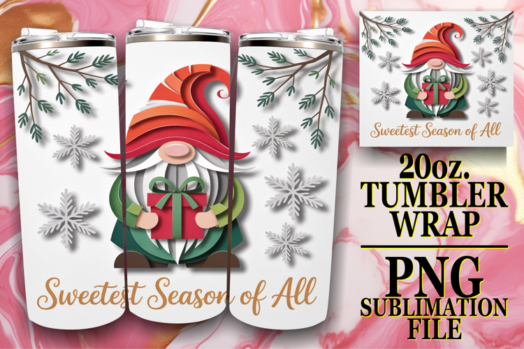 Christmas Tumbler Wrap Image 24