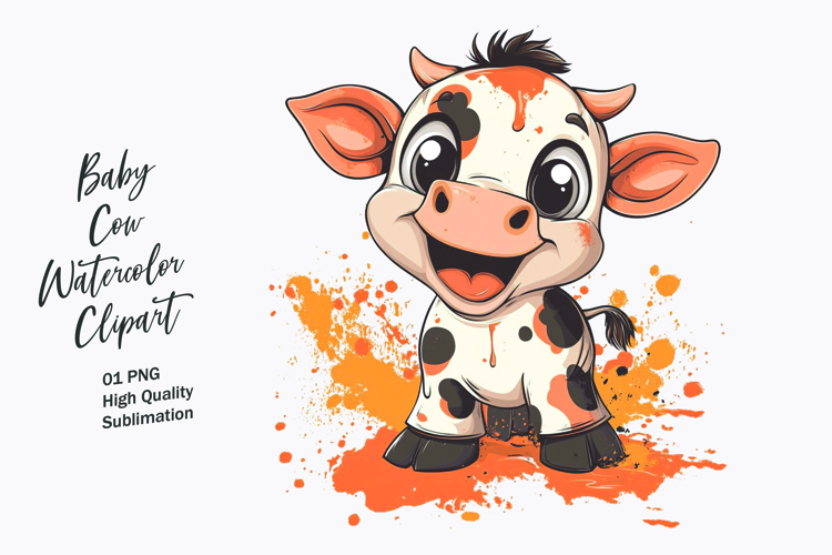 Cow Print Clipart Image 15