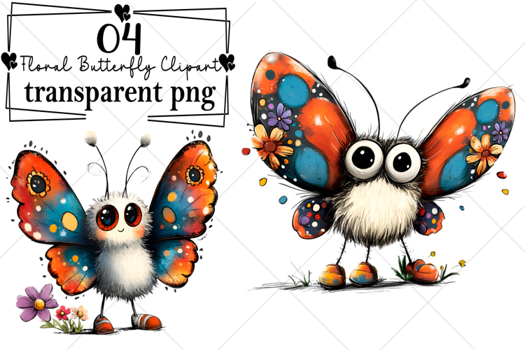 Cute Butterfly Clipart Image 2