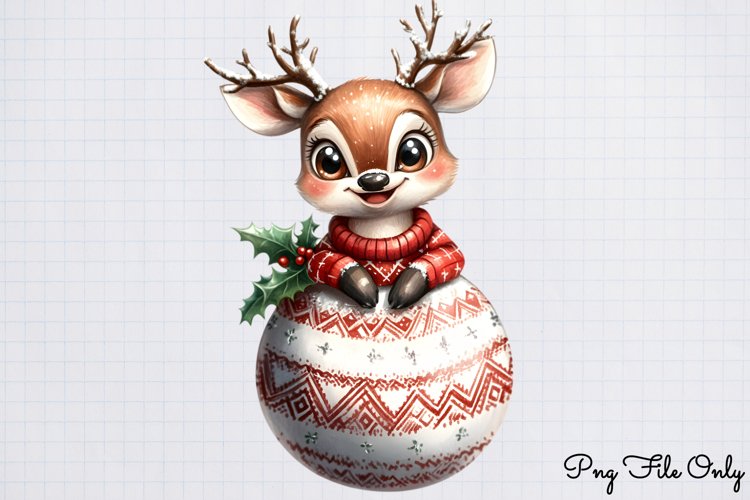 Reindeer Clipart Image 10