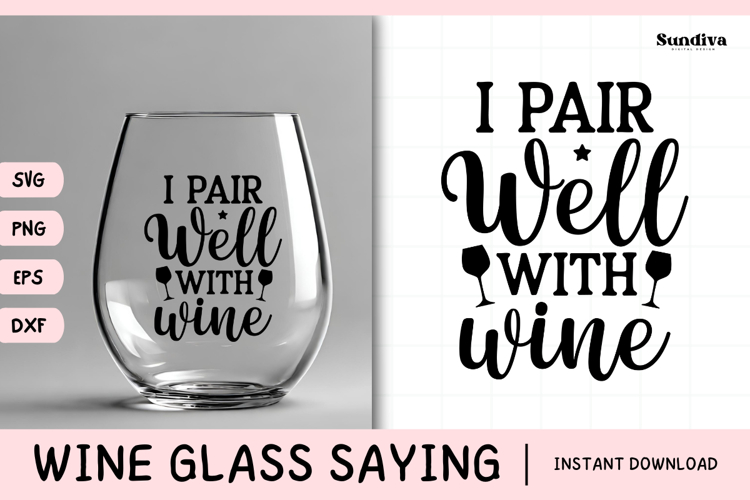 Wine Tumbler Svg Image 14