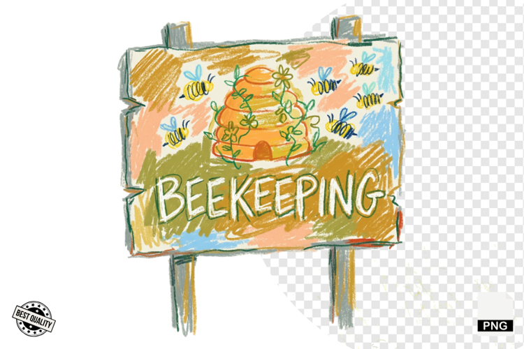 Beekeeping Bees Signs PNG