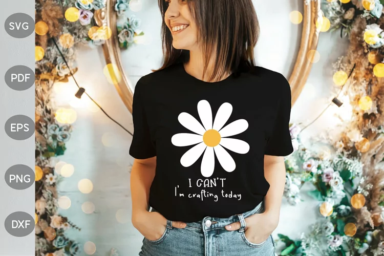 I Can't I'm crafting Today SVG Design