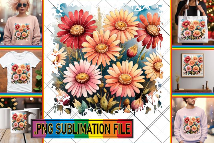 Transparent Background Flower Clipart Image 18