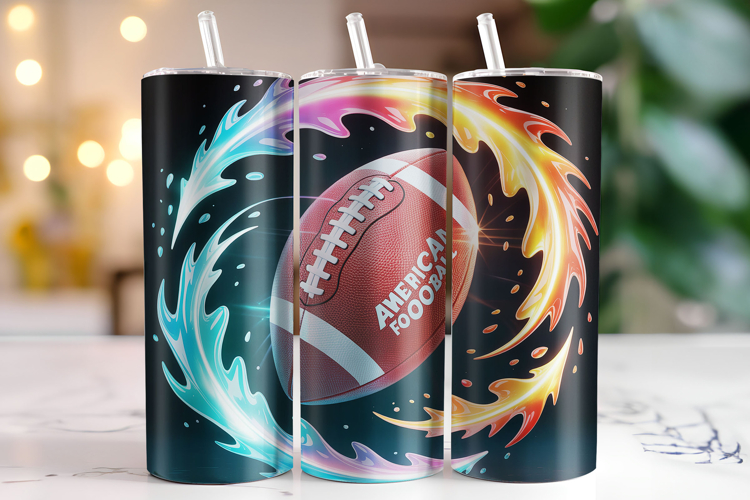 Football Sublimation Design Image 3