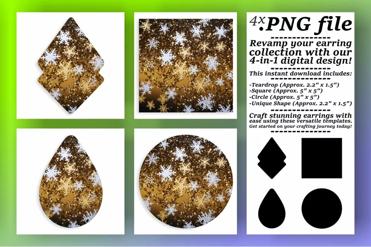 Seasonal Sparkle Spectacle: Holiday Snowflakes Art